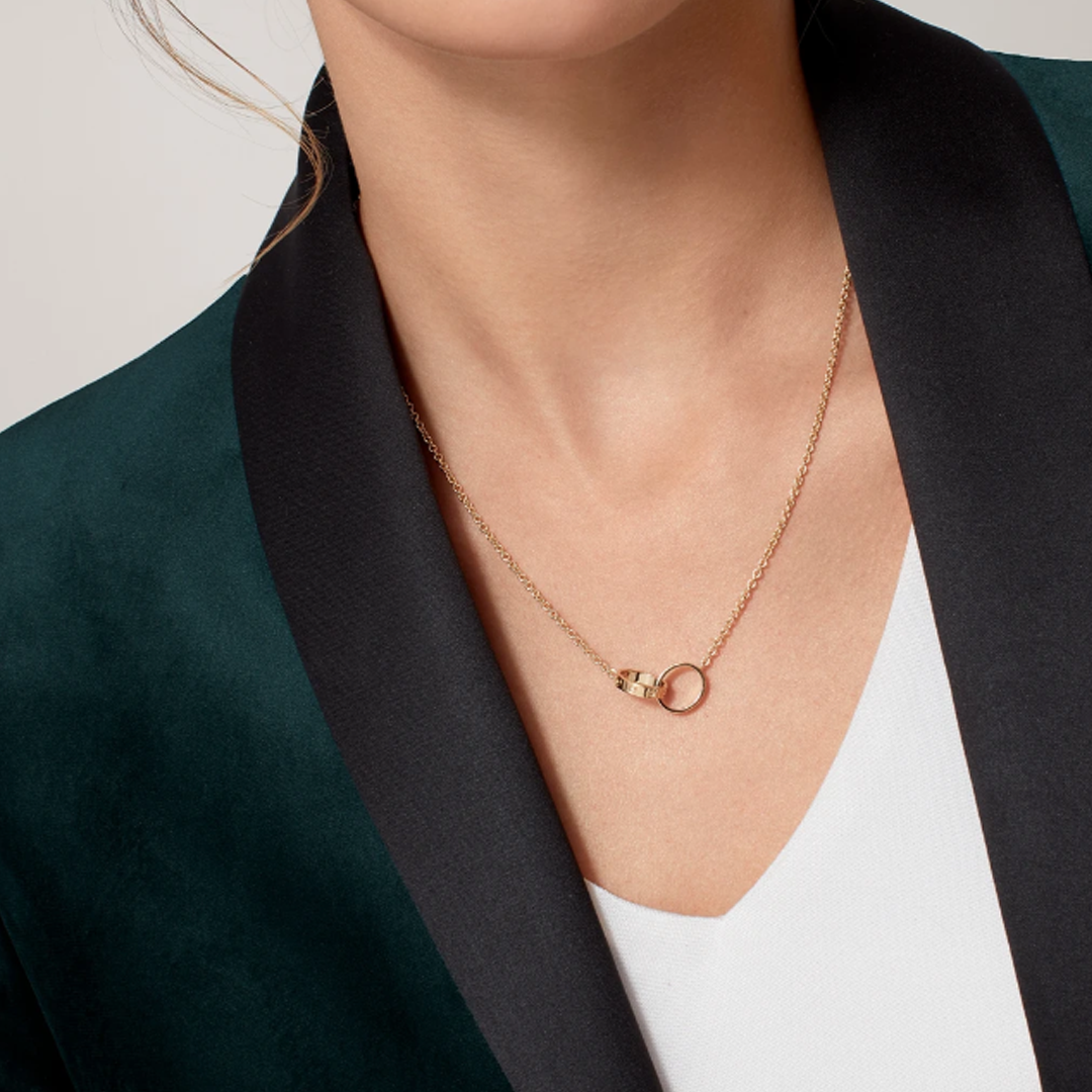 ALICE Ketting | Roségoud