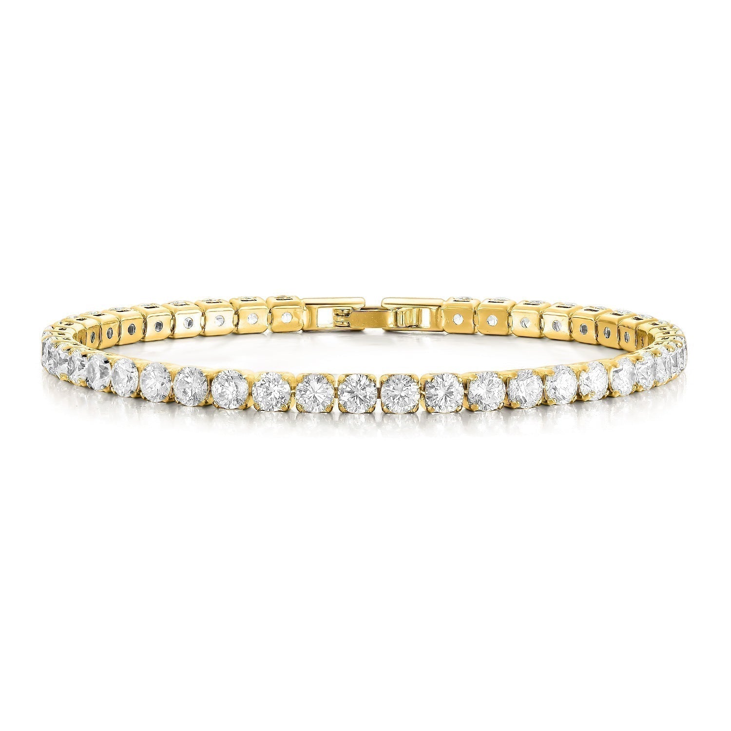 TENNIS Elegante Armband | Goud