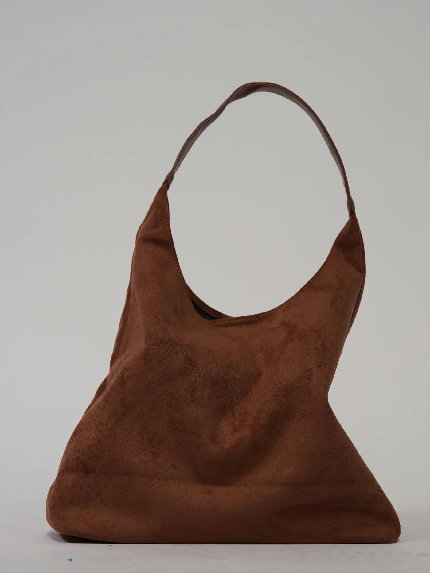 RetroSoft Suede Shoulderbag | Inclusief Bijpassende Clutch