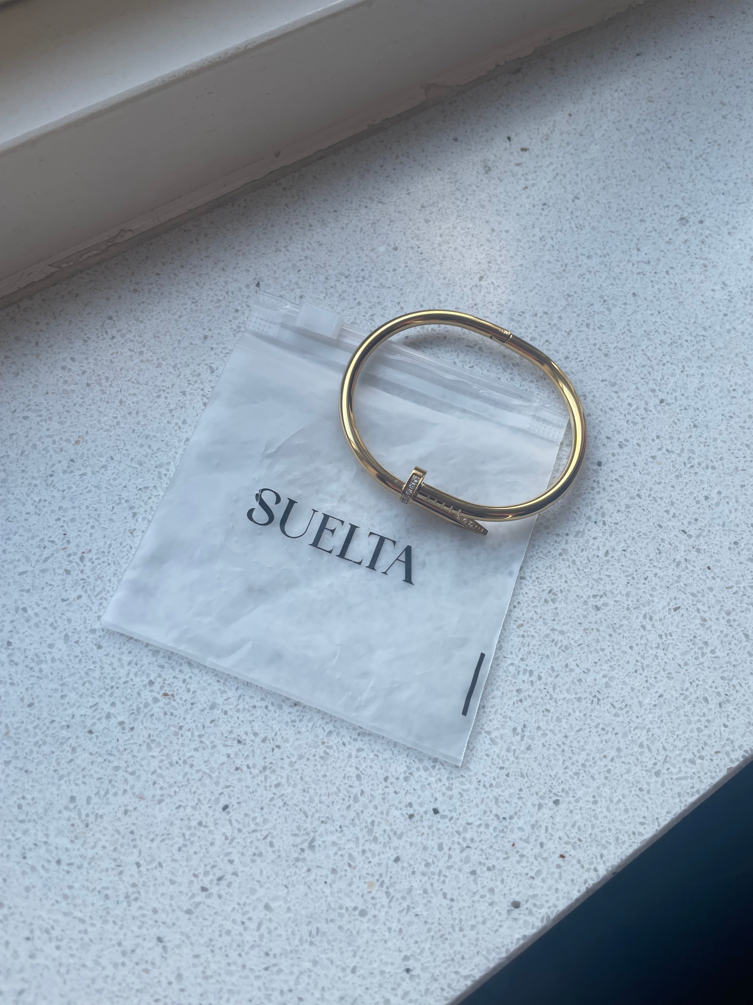 SPIJKER Elegante Armband met Zirkoon | Roségoud