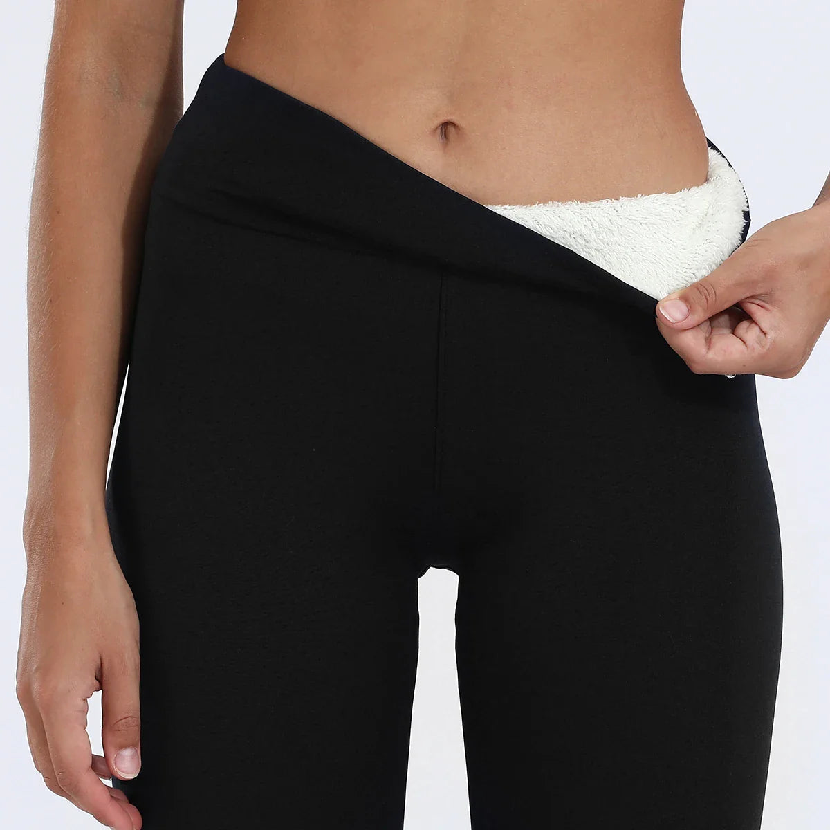 Lotte - Warme Fleece Thermo Leggings