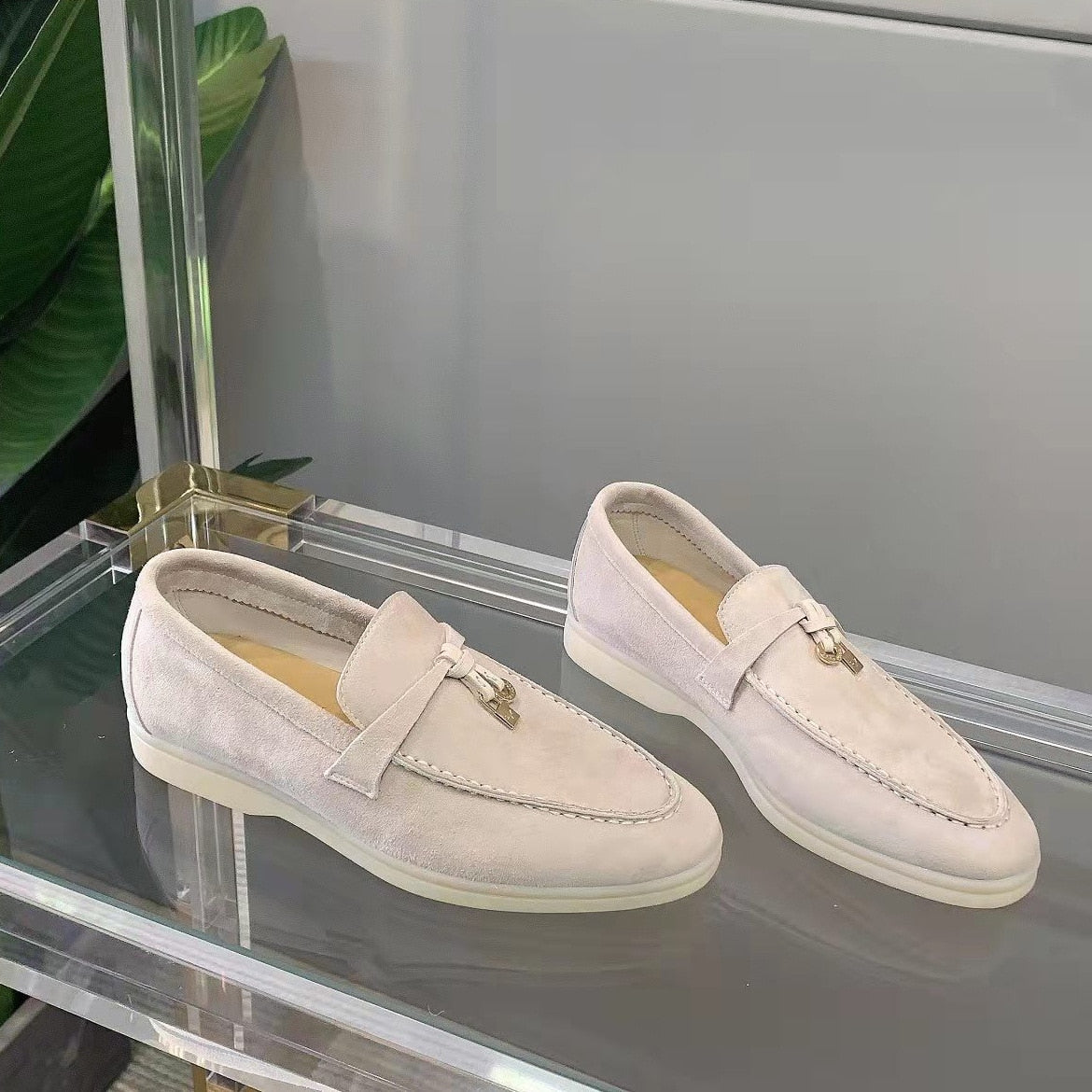 Terese - Suède Loafers Dames