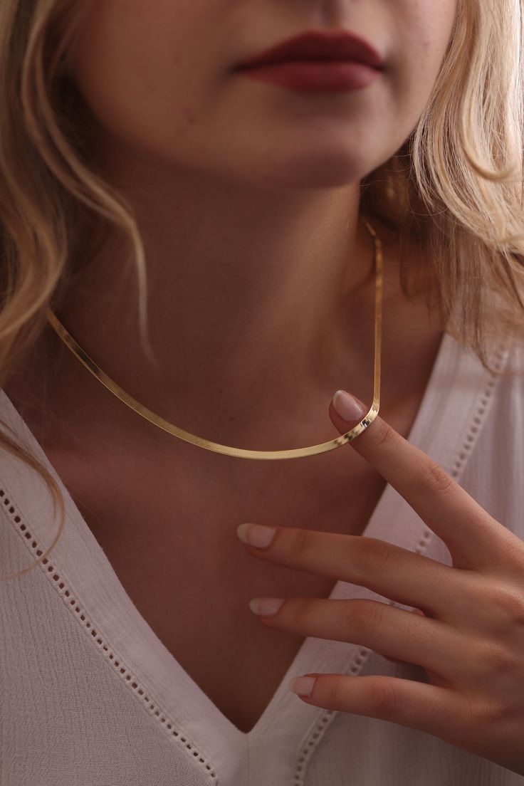 CHELSEA Ketting | Goud